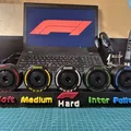 Lốp Pirelli F1 18 inch kèm chân đế - Thumbnail 1