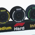 Lốp Pirelli F1 18 inch kèm chân đế - Thumbnail 2