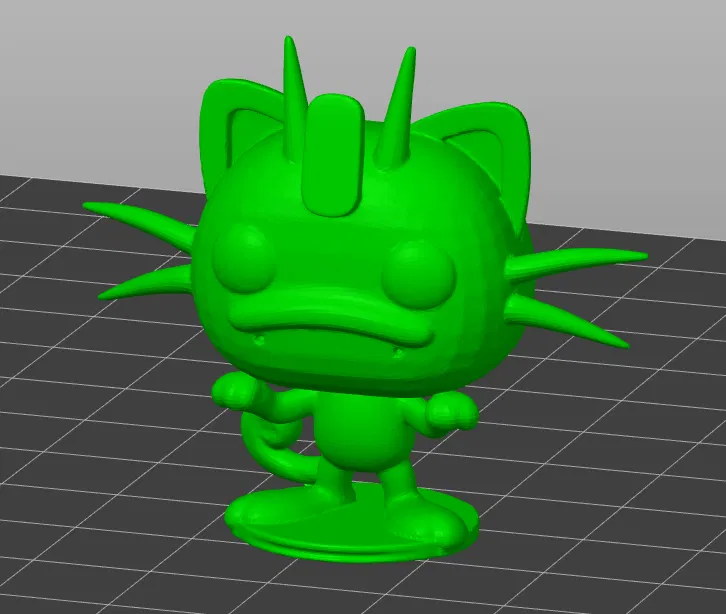 Mô Hình Meowth Pokémon Funko POP! 3D - In & Tô Màu Sáng Tạo - Image 2