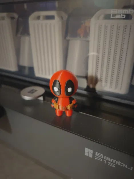 Mô Hình Mini Deadpool Siêu Dễ Thương Cho Fan Marvel - Image 1