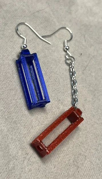 Bông tai Cage - FRC Reefscape 2025 - Image 1