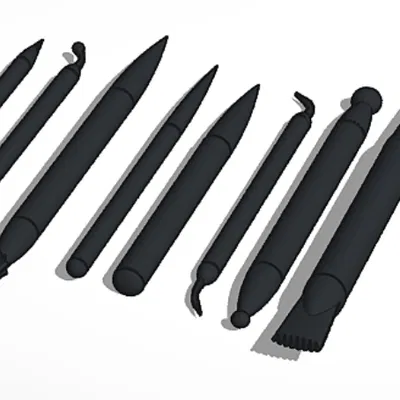 Bộ Dụng Cụ Điêu Khắc 3D Đa Năng Cho Dân Sáng Tạo