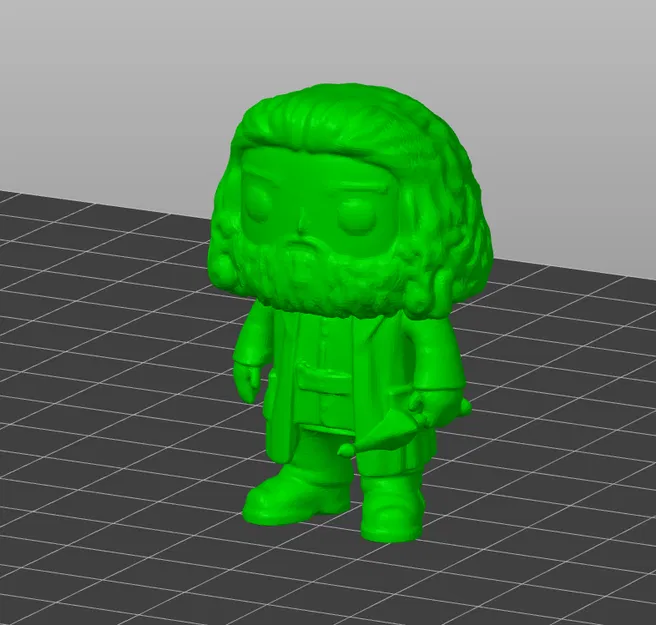 Mô Hình 3D Funko Pop Rubeus Hagrid - Tự In & Tô Màu - Image 2