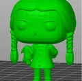 Mô Hình Tượng Wednesday Addams Funko POP! - In 3D & Vẽ Acrylic - Thumbnail 2