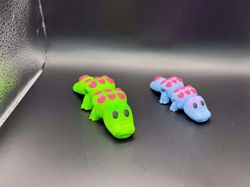 Cá Sấu Flexi Valentine (Valentine's Day Alligator Flexi) - Image 3