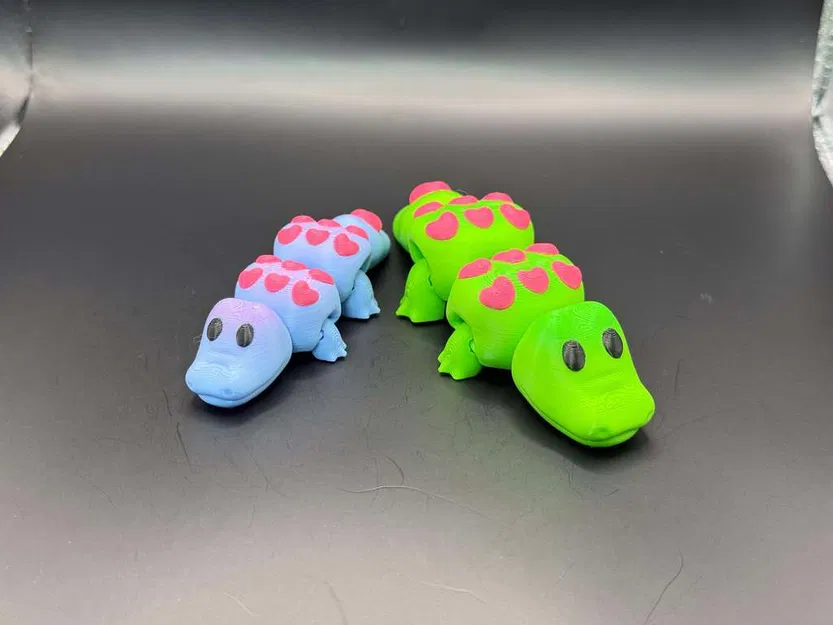 Cá Sấu Flexi Valentine (Valentine's Day Alligator Flexi) - Image 4