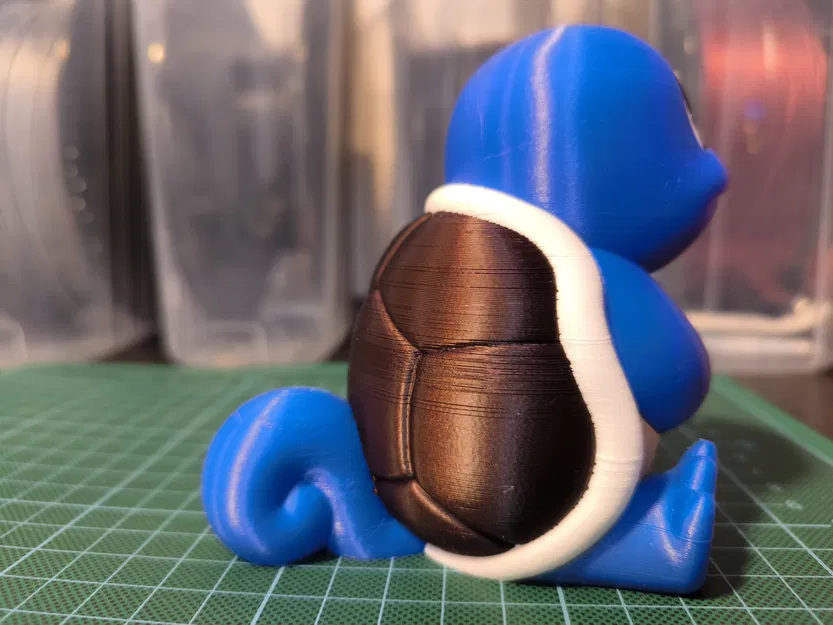 Mô Hình Squirtle In Màu Đa Vật Liệu (Không Cần Support) - Image 2