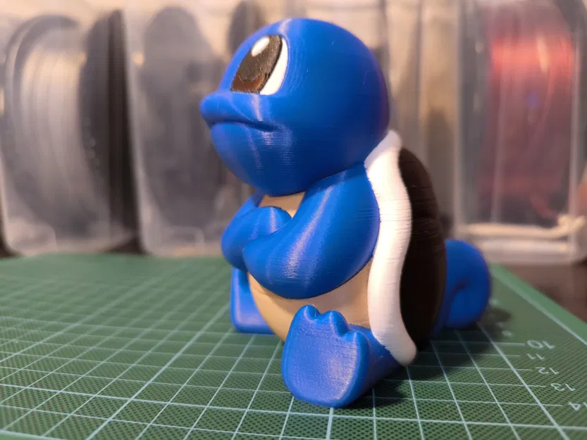 Mô Hình Squirtle In Màu Đa Vật Liệu (Không Cần Support) - Image 3