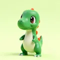 Mô Hình Khủng Long T-rex 3D Dễ Thương Đa Sắc Màu - Thumbnail 2