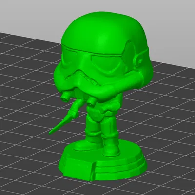 Mô Hình Stormtrooper Star Wars Funko POP! In 3D