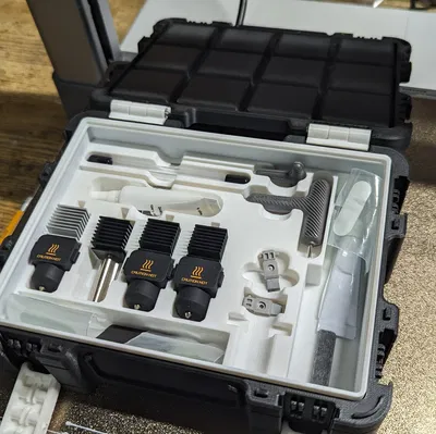 Hộp Toolbox Gridfinity A1/A1 Mini (4x3x6U) kèm Tray Insert