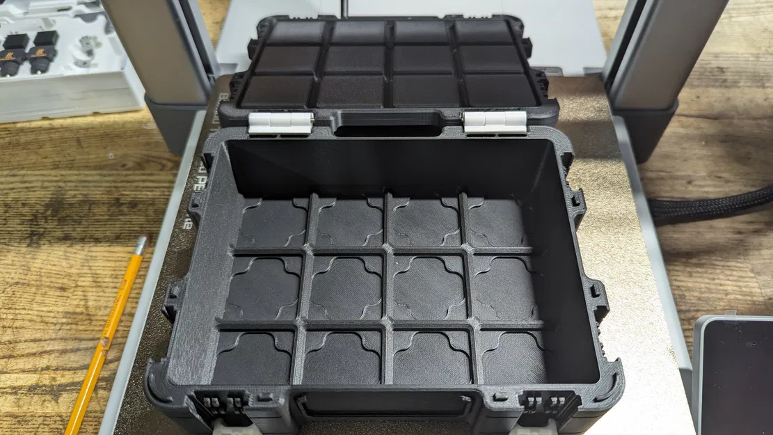 Hộp Toolbox Gridfinity A1/A1 Mini (4x3x6U) kèm Tray Insert - Image 2