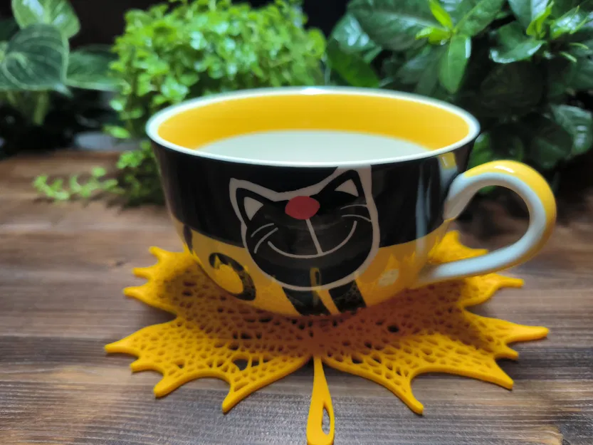 Lá Phong Voronoi (Voronoi Maple Leaf) - Image 3