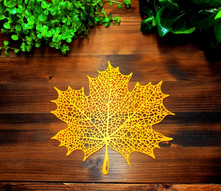 Lá Phong Voronoi (Voronoi Maple Leaf) - Image 7