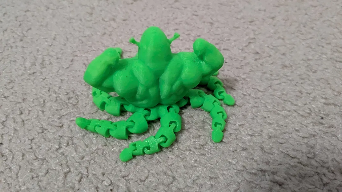 Shrek Tóp Tí Hổ - Mô Hình In 3D Print-in-Place Độc Đáo - Image 3