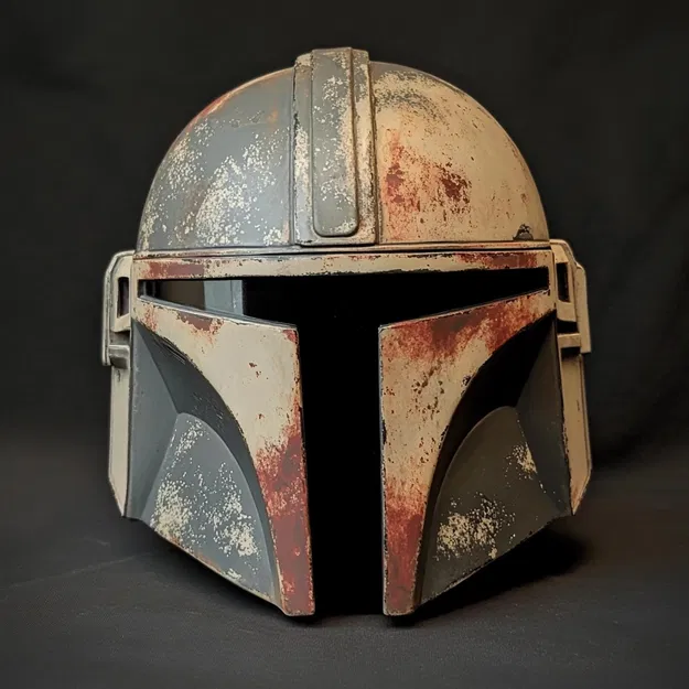 Nón Bảo Hiểm Mandalorian Full Size Cho Cosplay & Trang Trí - Image 1