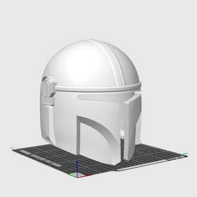 Nón Bảo Hiểm Mandalorian Full Size Cho Cosplay & Trang Trí