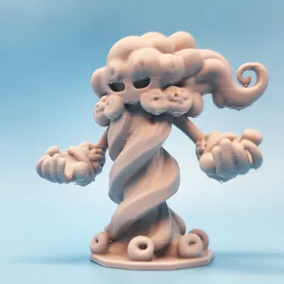 Mô Hình Tinh Linh Bão Tố Storm Elemental Miniature Cho Board Game