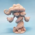 Mô Hình Tinh Linh Bão Tố Storm Elemental Miniature Cho Board Game - Thumbnail 2