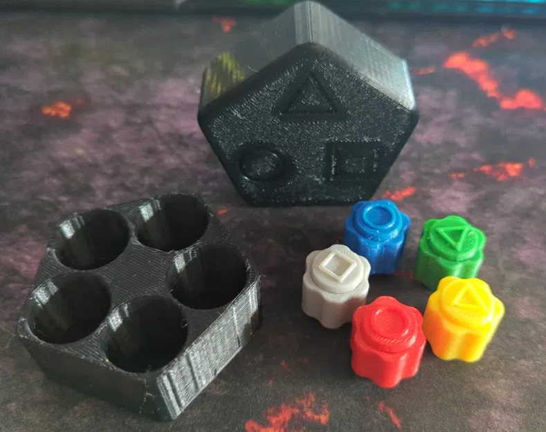 Bộ Đồ Chơi Gonggi (Kè Kè) Tự In 3D Kèm Hộp Chứa - Image 1