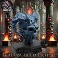 Baal Skull / Baal Schädel – Mô hình sọ Baal kèm bệ đỡ - Thumbnail 1