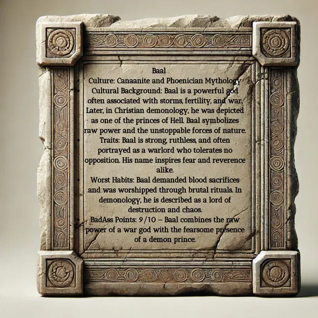 Baal Skull / Baal Schädel – Mô hình sọ Baal kèm bệ đỡ - Image 8