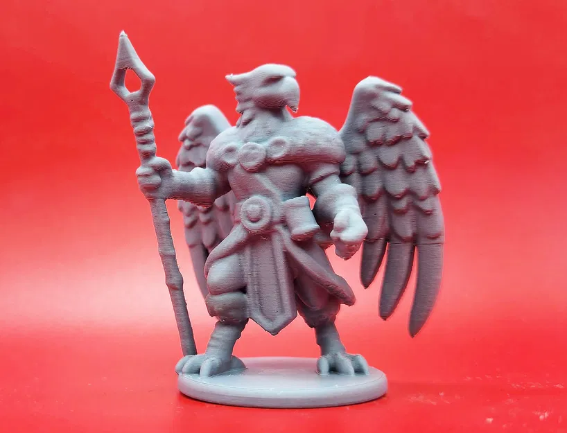 Mô Hình Aarakocra Warrior – Chiến Binh Chim Đầy Uy Lực Cho RPG - Image 1