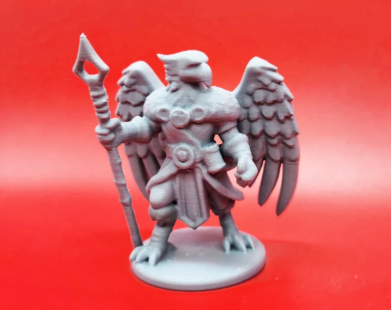 Mô Hình Aarakocra Warrior – Chiến Binh Chim Đầy Uy Lực Cho RPG - Image 4