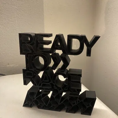 Mô Hình 3D "KTM Ready to Race" - Trang Trí Độc Đáo Cho Fan Tốc Độ