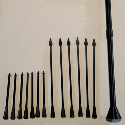 Ống Thổi Phi Tiêu 2 Phần Kèm Phi Tiêu