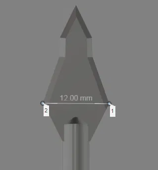 Ống Thổi Phi Tiêu 2 Phần Kèm Phi Tiêu - Image 6