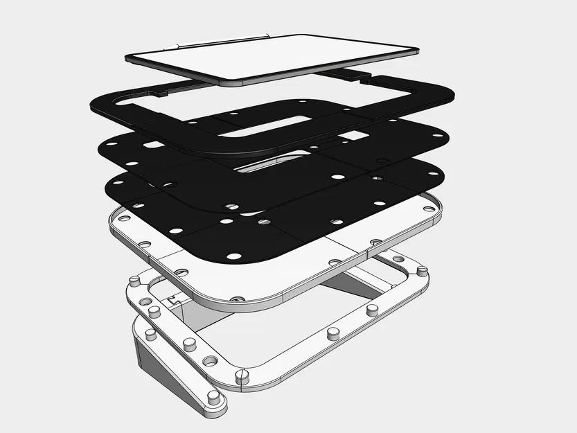 Khung & chân đỡ vẽ cho iPad Pro: THE FRAME - Image 11