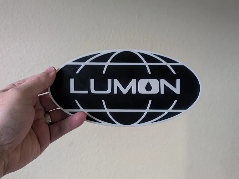 Logo Lumon Industries in 3D - Biểu Tượng Phim Severance - Image 1