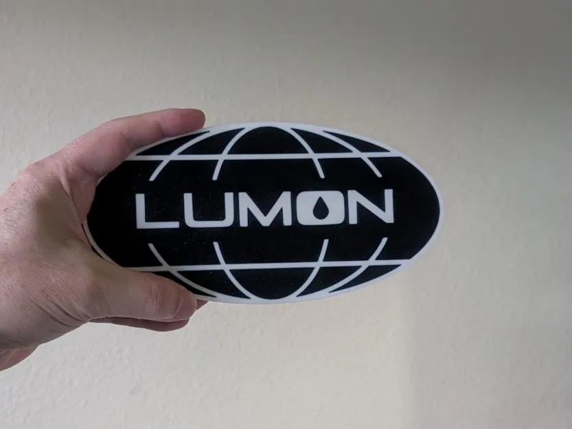 Logo Lumon Industries in 3D - Biểu Tượng Phim Severance - Image 2