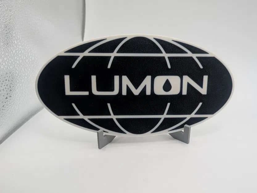 Logo Lumon Industries in 3D - Biểu Tượng Phim Severance - Image 4