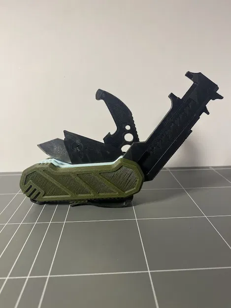 FOLDX - Multi-Tool Gập - Đầu Kẹp Mini Caliper - Image 4