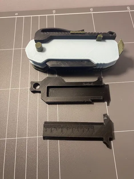 FOLDX - Multi-Tool Gập - Đầu Kẹp Mini Caliper - Image 7