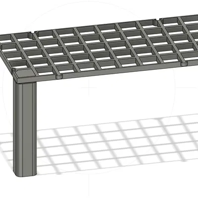Vỉ trứng modular cho san hô (Modular coral egg crate)