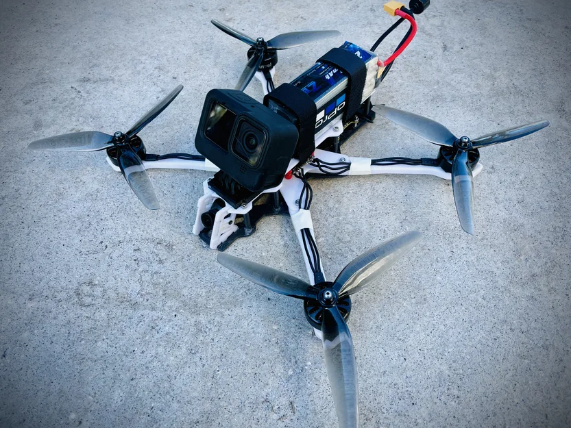 Khung Drone Tùy Chỉnh In 3D - Tự Chế Drone Của Riêng Bạn - Image 1