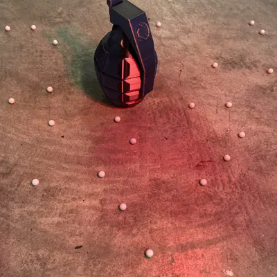 Mô Hình Lựu Đạn Airsoft – Tự In 3D Độc Đáo