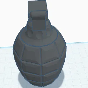 Mô Hình Lựu Đạn Airsoft – Tự In 3D Độc Đáo