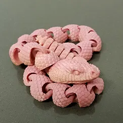 Rắn Chuông Khớp Nối 3D - Đồ Chơi In 3D Vui Nhộn