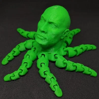 Mô Hình Rocktopus 3D Độc Đáo - Dễ In, Không Cần Supports