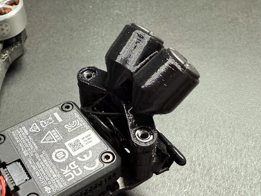 Ngàm gắn dual antenna DJI O4 cho ImpulseRC APEX EVO - Image 3