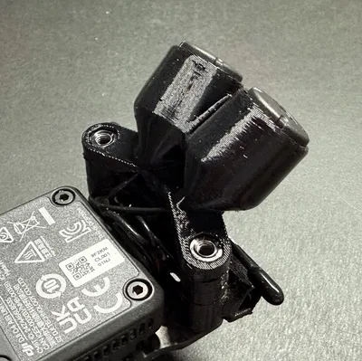 Ngàm gắn dual antenna DJI O4 cho ImpulseRC APEX EVO