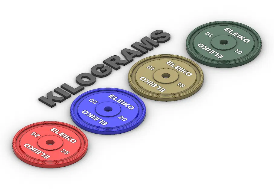 Mini Eleiko Plate Coasters – Bộ lót ly bánh tạ Eleiko mini - Image 3