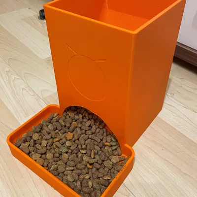 Máy Cấp Thức Ăn Tự Động Cho Mèo Đơn Giản