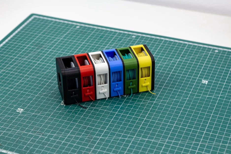 Khay/Hộp giữ cuộn dây Silicone Wire Spool Holder - Image 2