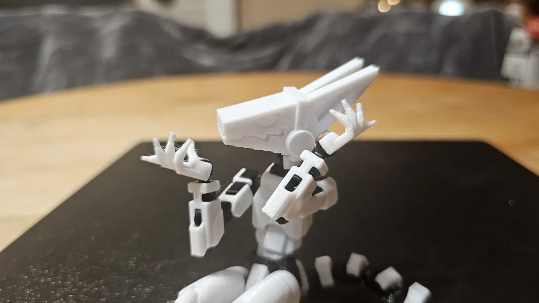 Đầu Protogen 3D cho Dummy 13 - Mô hình in độc đáo - Image 1