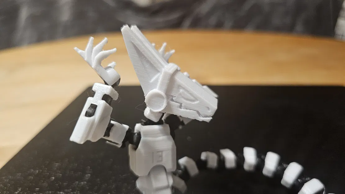 Đầu Protogen 3D cho Dummy 13 - Mô hình in độc đáo - Image 3